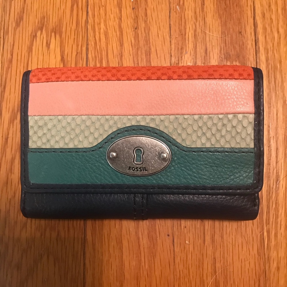 Fossil Multicolor Tri-fold Wallet